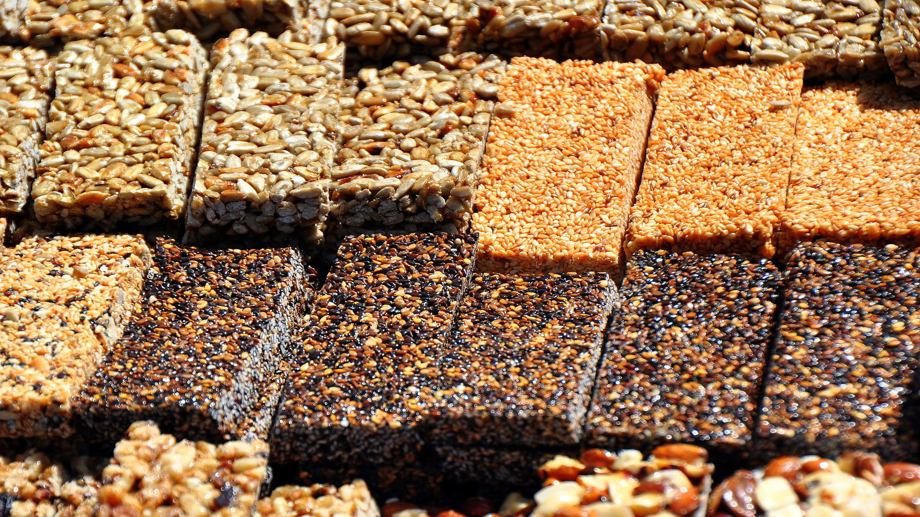 Barre de céréales vendues au Bazar, Tachkent