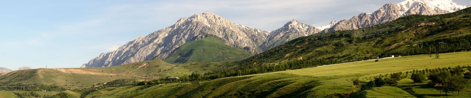 Neige, Parc national de Chatkal, Oubékistan