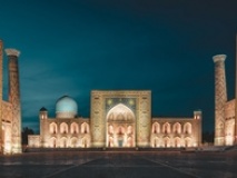 Registan la nuit, Samarcande