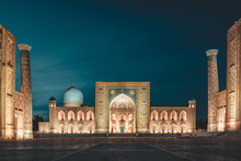 Registan la nuit, Samarcande