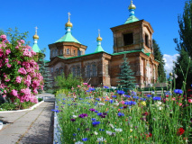 Eglise Karakol Kirghizistan