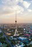 Tour de télévision Tachkent